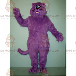 Costume de mascotte BIGGYMONKEY™ de chat violet -