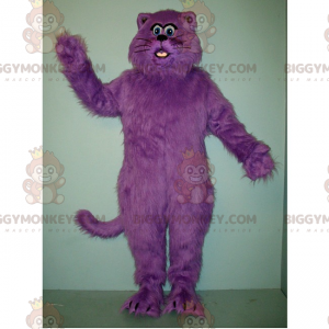 Purppura kissan BIGGYMONKEY™ maskottiasu - Biggymonkey.com