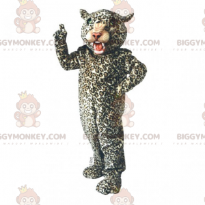 Costume de mascotte BIGGYMONKEY™ de cheetah fonce -