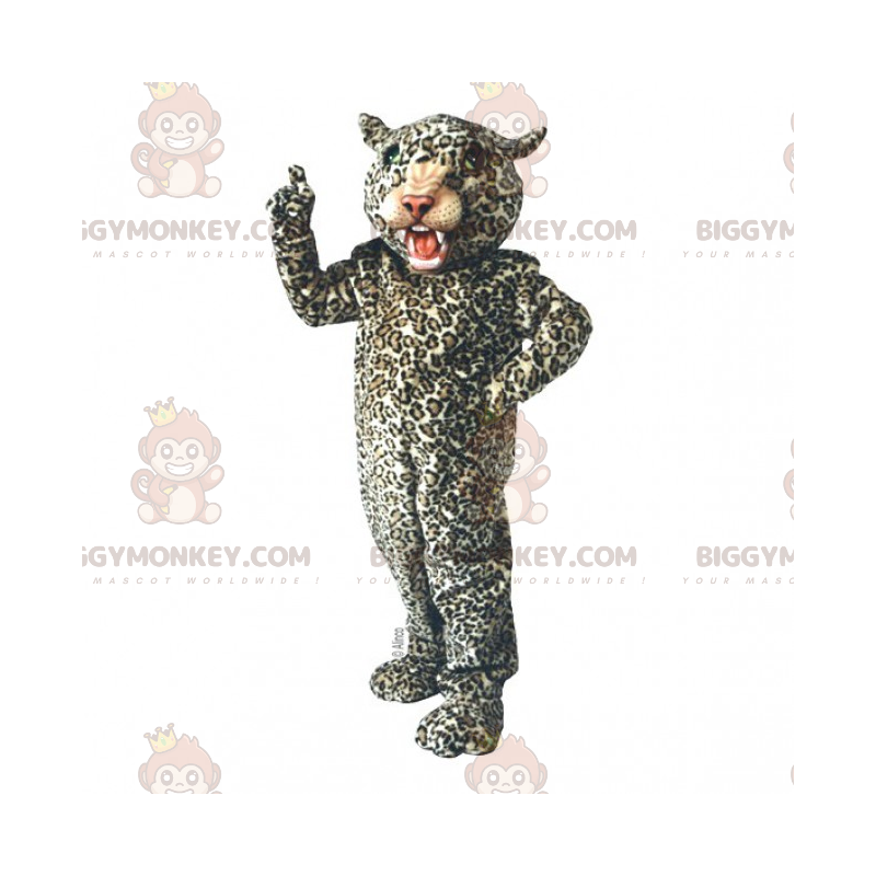 Disfraz de mascota Guepardo oscuro BIGGYMONKEY™ -