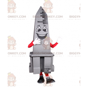 Costume de mascotte BIGGYMONKEY™ d'obélisque souriante -