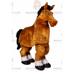 Costume de mascotte BIGGYMONKEY™ de cheval - Biggymonkey.com