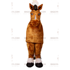 Costume de mascotte BIGGYMONKEY™ de cheval - Biggymonkey.com