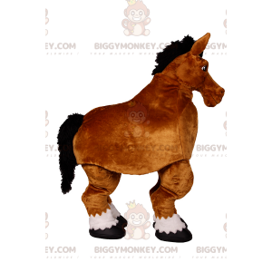 Costume da mascotte cavallo BIGGYMONKEY™ - Biggymonkey.com