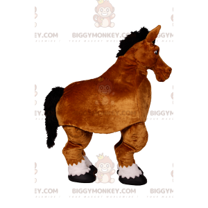 Costume de mascotte BIGGYMONKEY™ de cheval - Biggymonkey.com