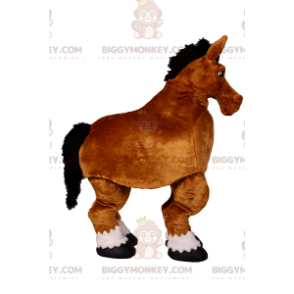 Costume de mascotte BIGGYMONKEY™ de cheval - Biggymonkey.com