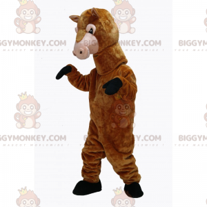 Braunes Pferd BIGGYMONKEY™ Maskottchen-Kostüm - Biggymonkey.com