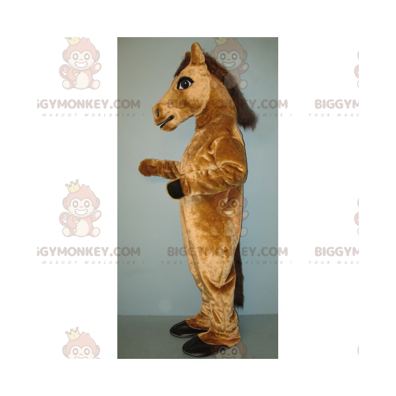 Bruin paard BIGGYMONKEY™ mascottekostuum - Biggymonkey.com