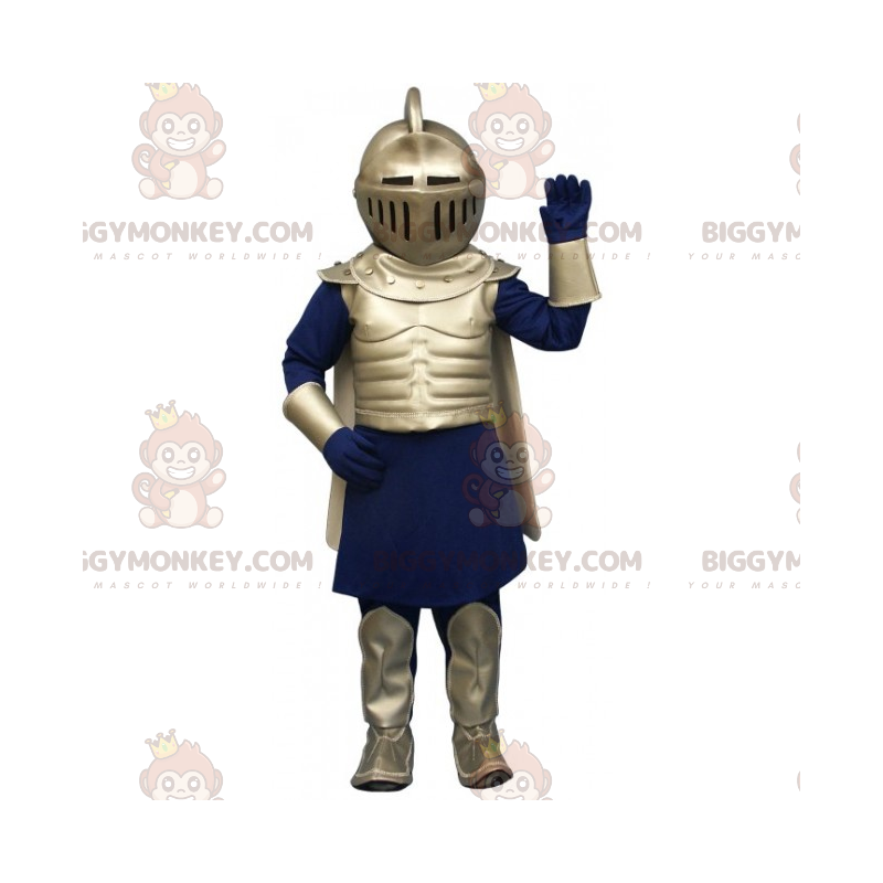 Costume da mascotte da cavaliere medievale BIGGYMONKEY™ -