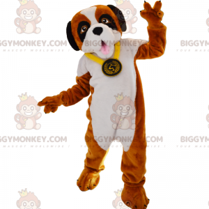 Costume de mascotte BIGGYMONKEY™ de chèvre en tenue