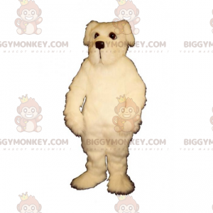 Costume de mascotte BIGGYMONKEY™ de chien - Bichon maltais -