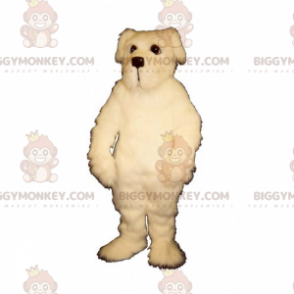 Costume da mascotte cane BIGGYMONKEY™ - Bichon Maltese -