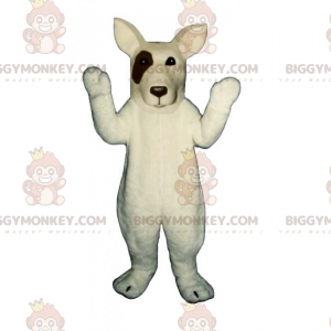 Hund BIGGYMONKEY™ Maskottchen-Kostüm – Bullterrier -