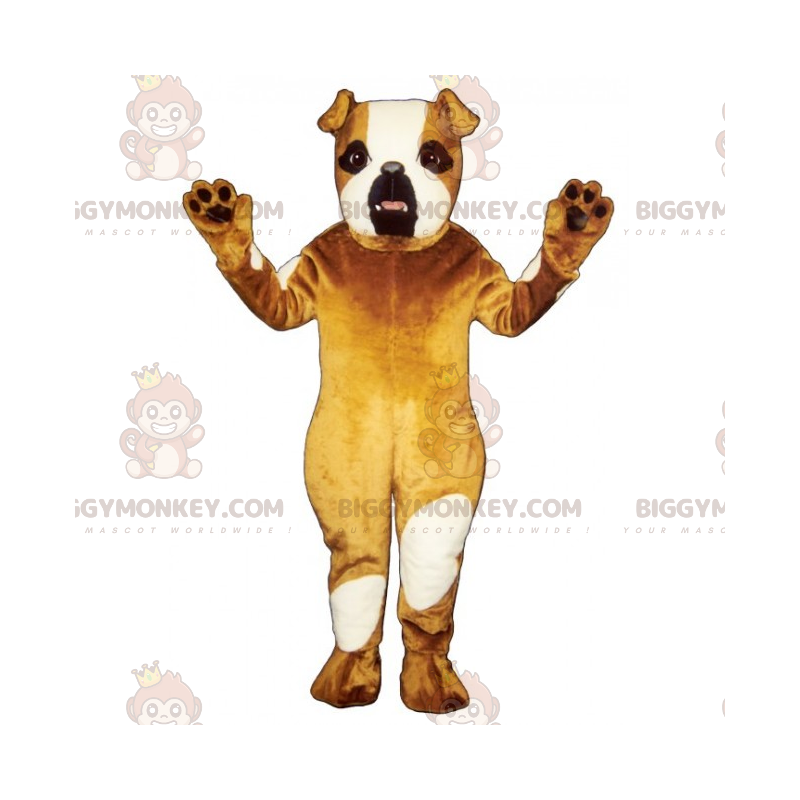 Hund BIGGYMONKEY™ Maskottchen-Kostüm – Englische Bulldogge -