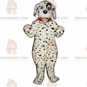 Dog BIGGYMONKEY™ Mascot Costume - Dalmatian with Collar -