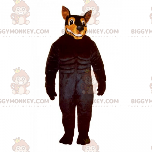 Costume da mascotte cane BIGGYMONKEY™ - Doberman -