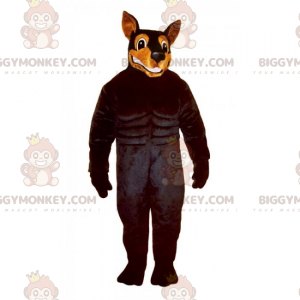 Costume de mascotte BIGGYMONKEY™ de chien - Doberman -