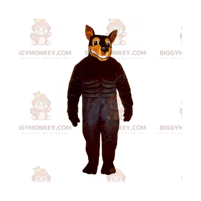 Costume da mascotte cane BIGGYMONKEY™ - Doberman -