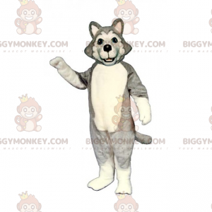 Dog BIGGYMONKEY™ Mascot Costume - Gray Husky – Biggymonkey.com