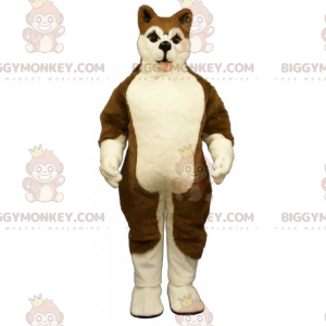 Traje de mascote para cachorro BIGGYMONKEY™ - Husky marrom –