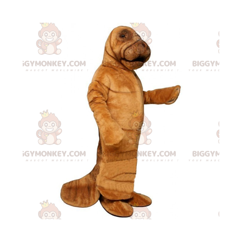 Hund BIGGYMONKEY™ Maskottchen-Kostüm – Shar-Pei -