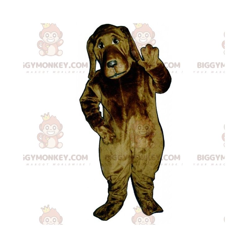 Costume da mascotte cane BIGGYMONKEY™ - St Hubert -