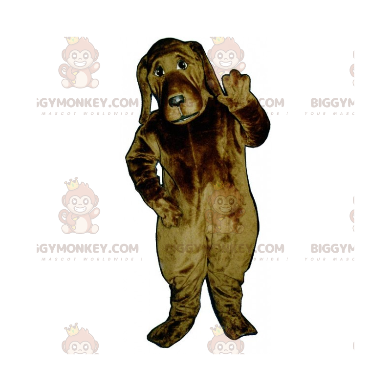 Costume de mascotte BIGGYMONKEY™ de chien - St Hubert -