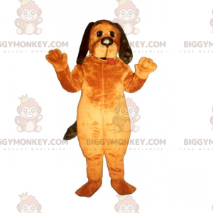 BIGGYMONKEY™ Costume mascotte cane dalle orecchie lunghe -