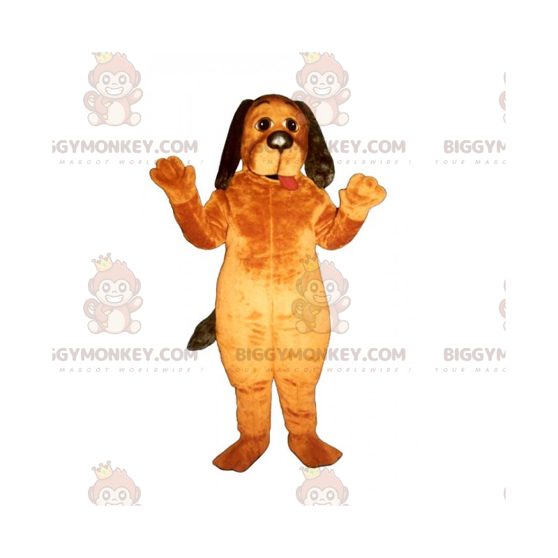 BIGGYMONKEY™ Costume mascotte cane dalle orecchie lunghe -