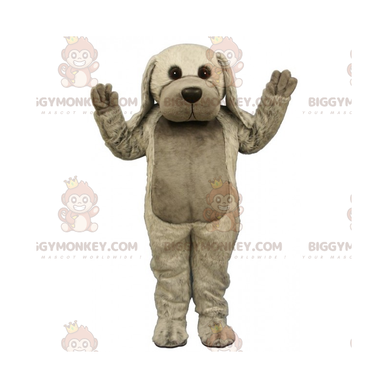 Costume de mascotte BIGGYMONKEY™ de chien aux longues oreilles