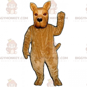 Costume da mascotte BIGGYMONKEY™ cane dalle orecchie a punta -
