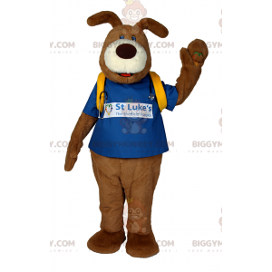 Traje de mascote de cachorro BIGGYMONKEY™ com acessórios de