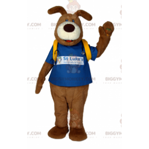 Hond BIGGYMONKEY™ mascottekostuum met doktersaccessoires -