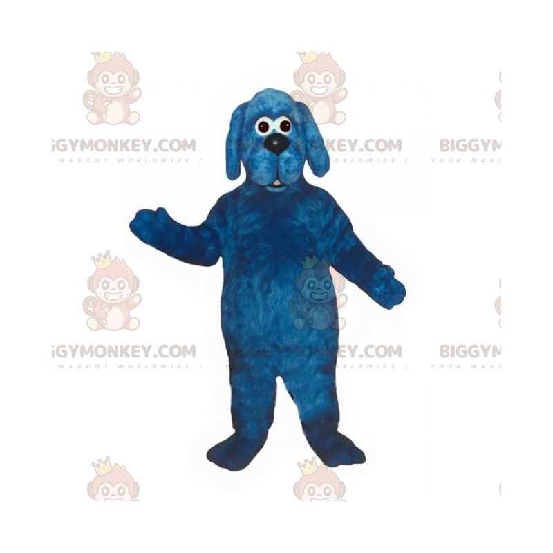 Blauer Hund BIGGYMONKEY™ Maskottchen-Kostüm - Biggymonkey.com