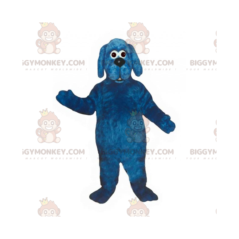 Kostým maskota modrého psa BIGGYMONKEY™ – Biggymonkey.com