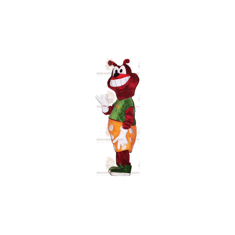 Costume de mascotte BIGGYMONKEY™ de chien en jupe -