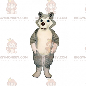 Kostým maskota Little Husky BIGGYMONKEY™ – Biggymonkey.com