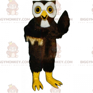 Big Eyed Owl BIGGYMONKEY™ maskottiasu - Biggymonkey.com