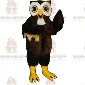 Costume da mascotte da gufo dagli occhi grandi BIGGYMONKEY™ -