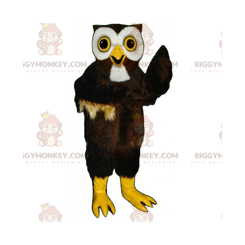 Big Eyed Owl BIGGYMONKEY™ mascottekostuum - Biggymonkey.com
