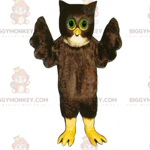 Braune Eule BIGGYMONKEY™ Maskottchen-Kostüm - Biggymonkey.com