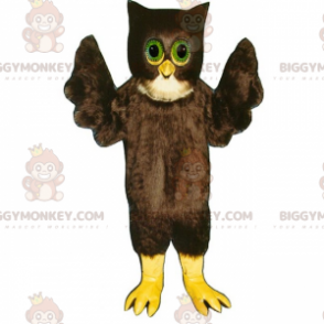 Kostium maskotki brązowej sowy BIGGYMONKEY™ - Biggymonkey.com