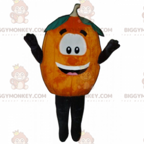 Costume da mascotte BIGGYMONKEY™ zucca con faccina sorridente -