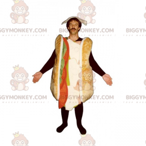 Club Sandwich BIGGYMONKEY™ Mascot Costume - Biggymonkey.com