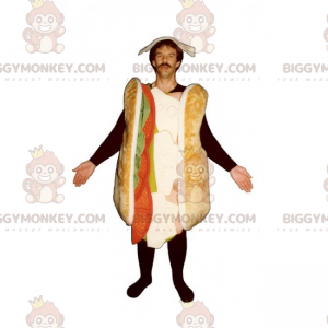 Club Sandwich BIGGYMONKEY™ maskotkostume - Biggymonkey.com