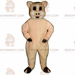 Costume da mascotte Maiale giocoso BIGGYMONKEY™ -
