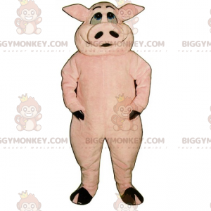 Hymyilevä possu BIGGYMONKEY™ maskottiasu - Biggymonkey.com