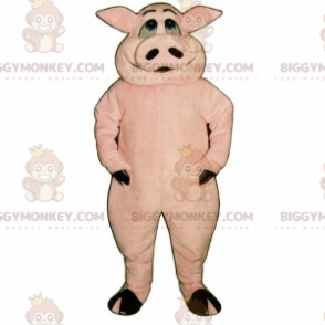 Costume da mascotte Maiale sorridente BIGGYMONKEY™ -