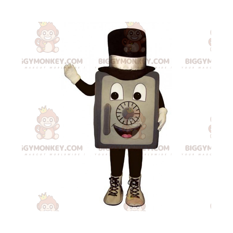 Vault BIGGYMONKEY™ Mascot Costume with Hat – Biggymonkey.com