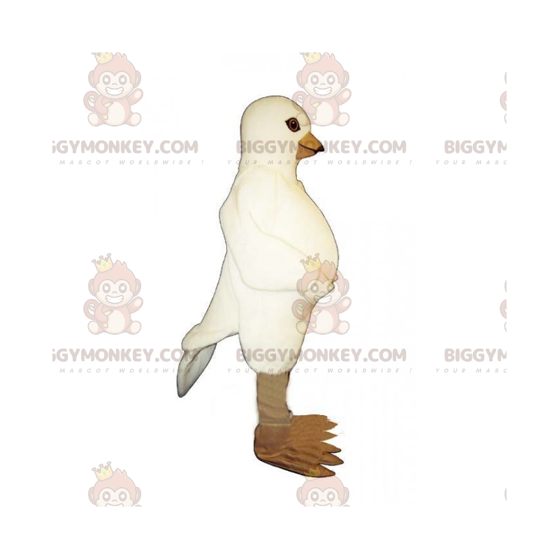Costume de mascotte BIGGYMONKEY™ de colombe - Biggymonkey.com